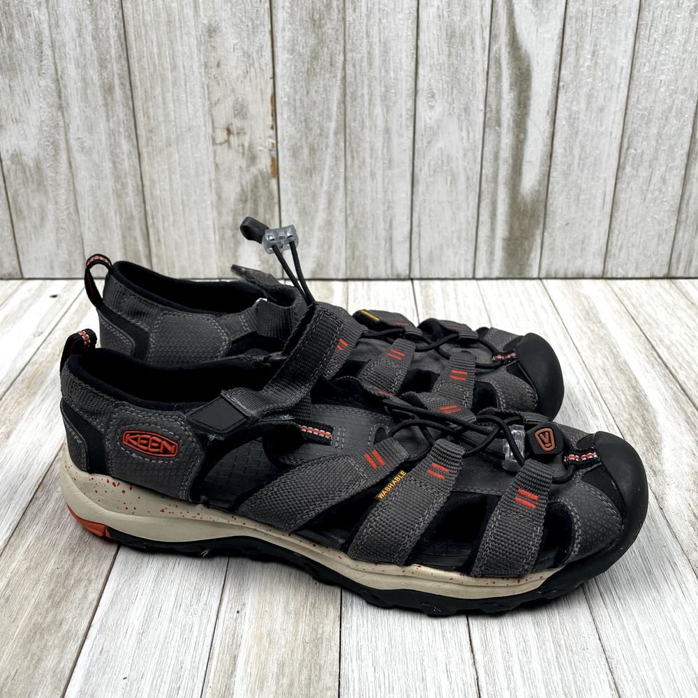 KEEN 1018426 Newport Neo H2 Sandal Magnet/Spicy Orange Youth Size 6 Women Sz 7.5